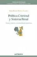 Portada del Libro Politica Criminal Y Sistema Penal: Viejas Y Nuevas Racionalidades Puni de Iñaki (Coord.) Rivera Beiras - 9788476587201