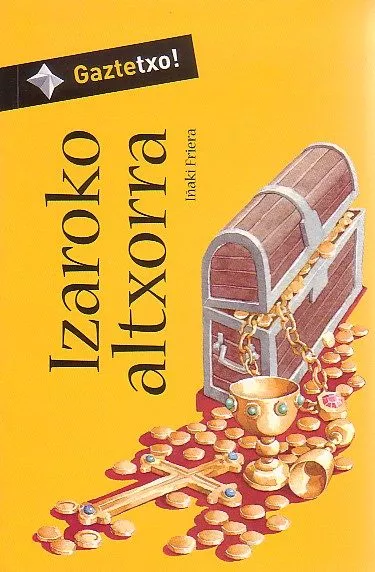 Portada del Libro Izaroko Altxorra de Iñaki Friera - 9788483258804