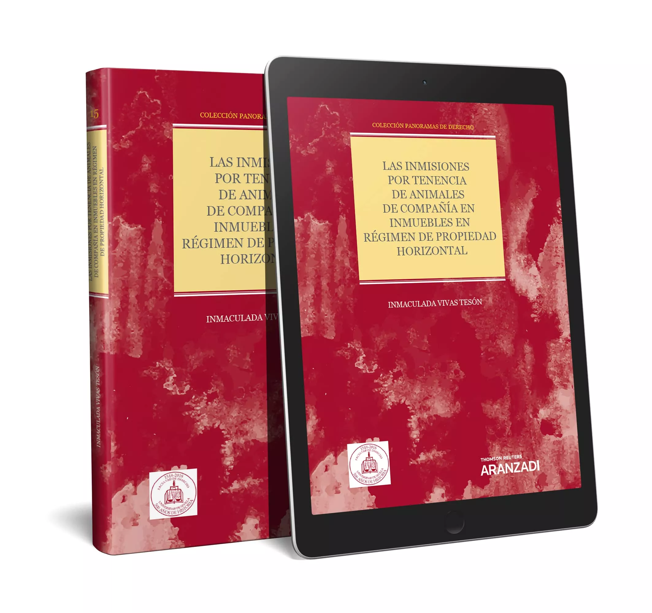 Portada del Libro Las Inmisiones Por Tenencia De Animales De Compañía En Inmuebles En Ré de Inmaculada Vivas Teson - 9788413087375