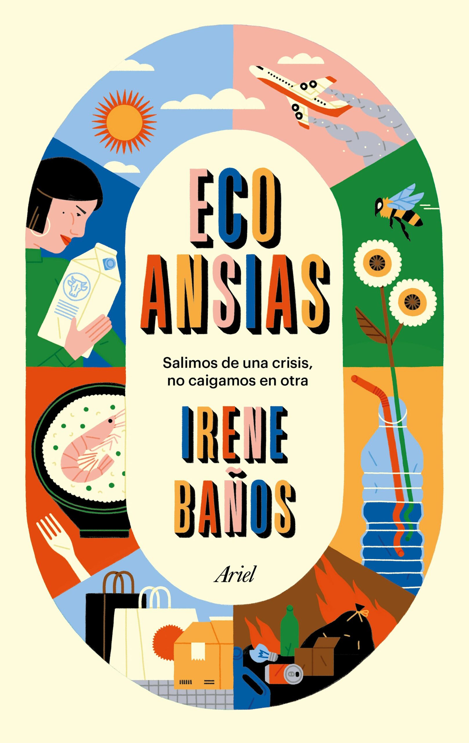 Portada del Libro Ecoansias de Irene Baños - 9788434431843