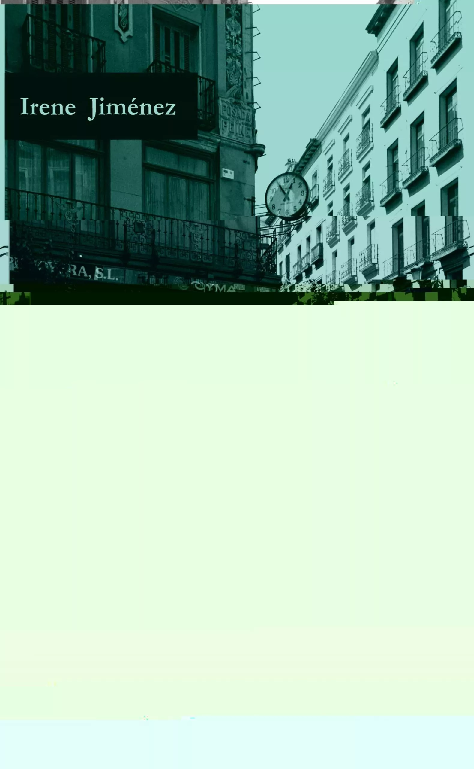 Portada del Libro Lugares Comunes de Irene Jimenez - 9788495642868