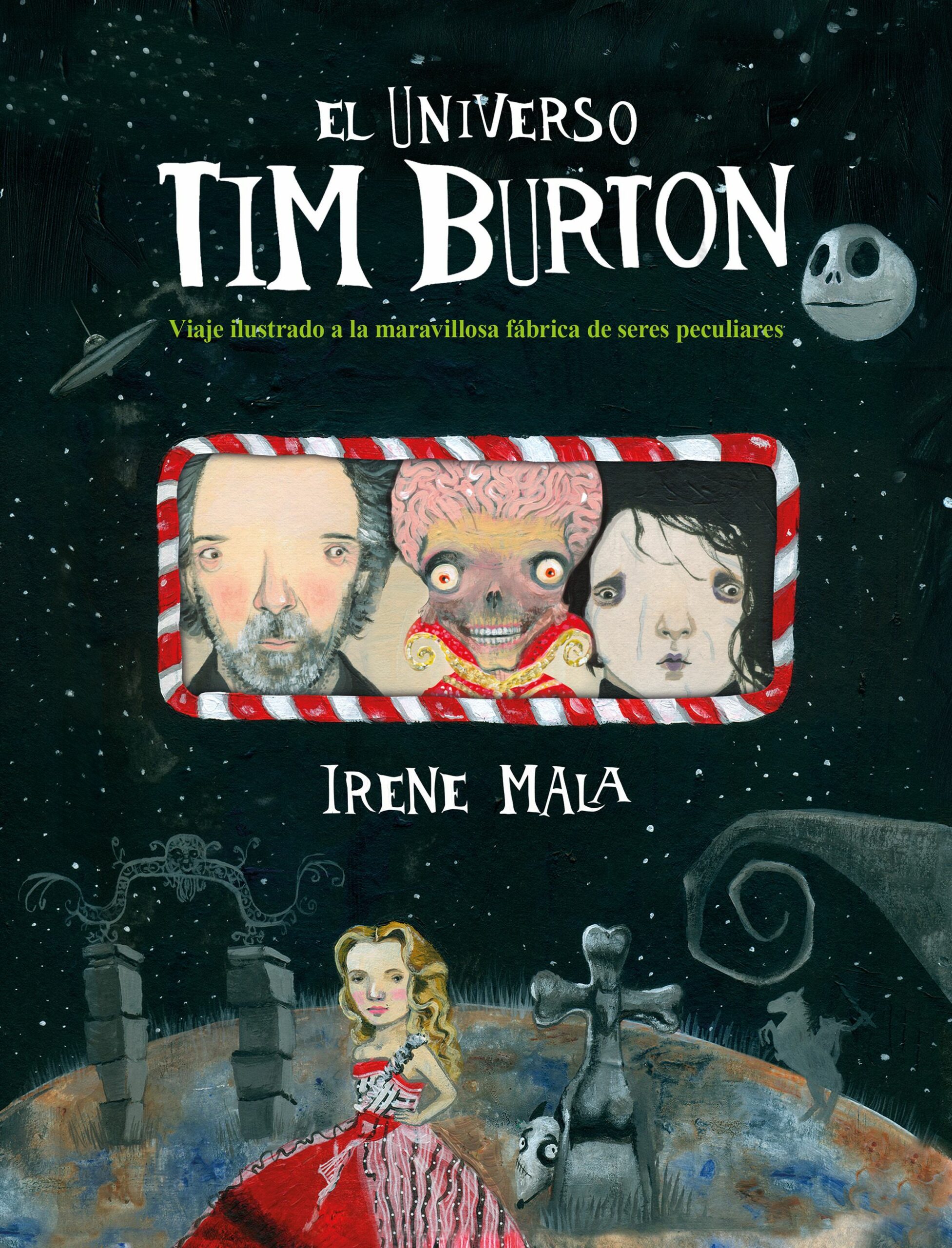 Portada del Libro El Universo Tim Burton de Irene Mala - 9788417858810
