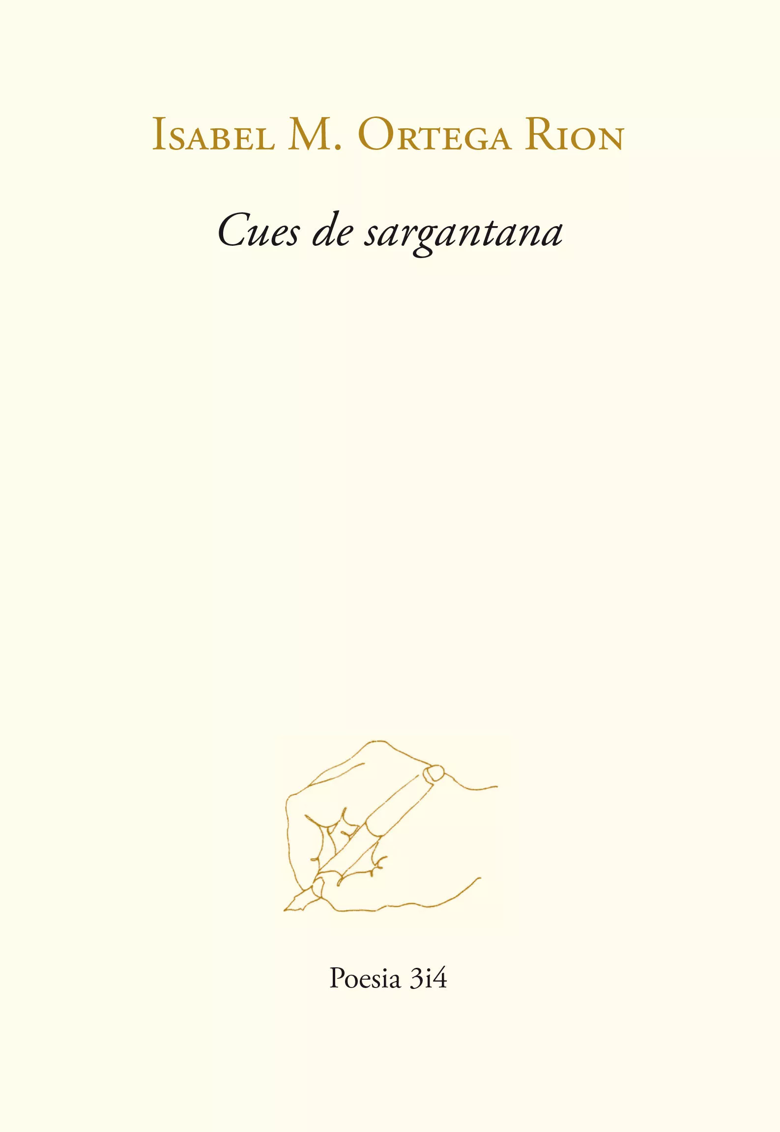 Portada del Libro Cues De Sargantana de Isabel M. Ortega Rion - 9788417469030
