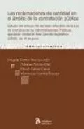 Portada del Libro Reclamaciones De Cantidad En El Ambito De La Contratacion Publica : Es de J Tornos Mas - 9788496354678