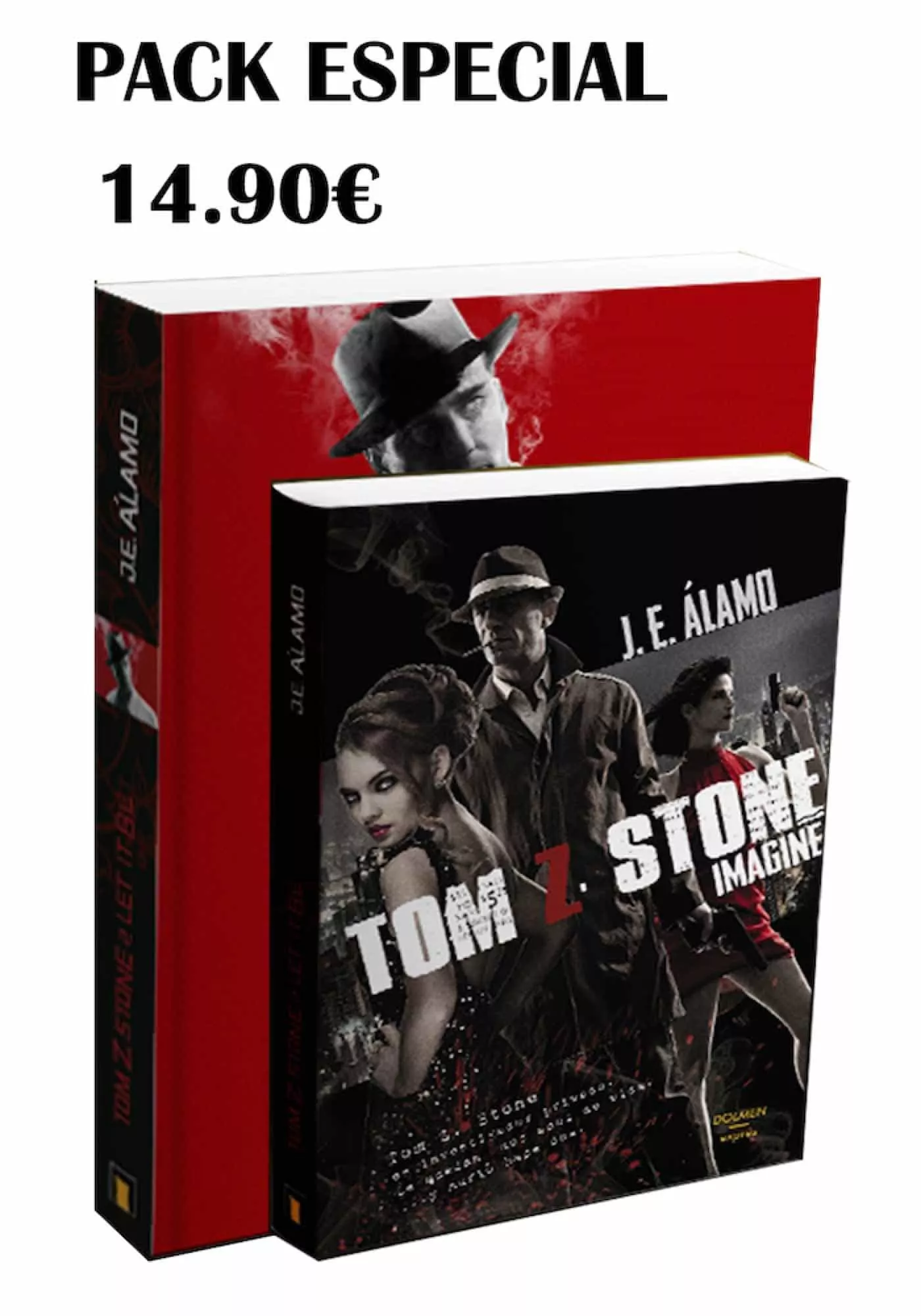 Portada del Libro Tom Z Stone - Pack Especial de J. E. Alamo - 9788417956356