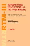 Portada del Libro Rtm-Iii: Recomendaciones Terapeuticas En Los Trastornos Mentales (3ª E de J. Gascon - 9788497510899