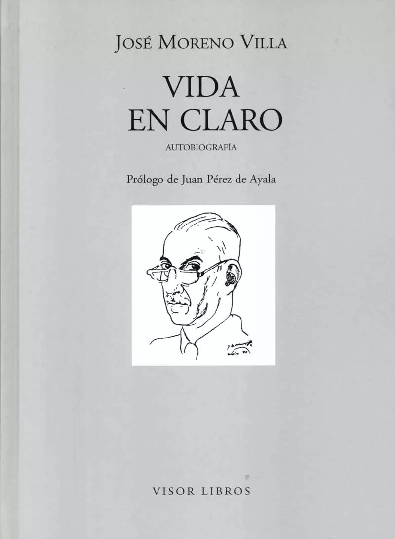 Portada del Libro Vida En Claro de J. Moreno Villa - 9788475228204