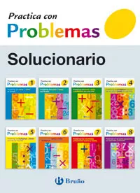 Portada del Libro Practica Con Problemas 1-8 Solucionario de J. R. Mateo - 9788421656983