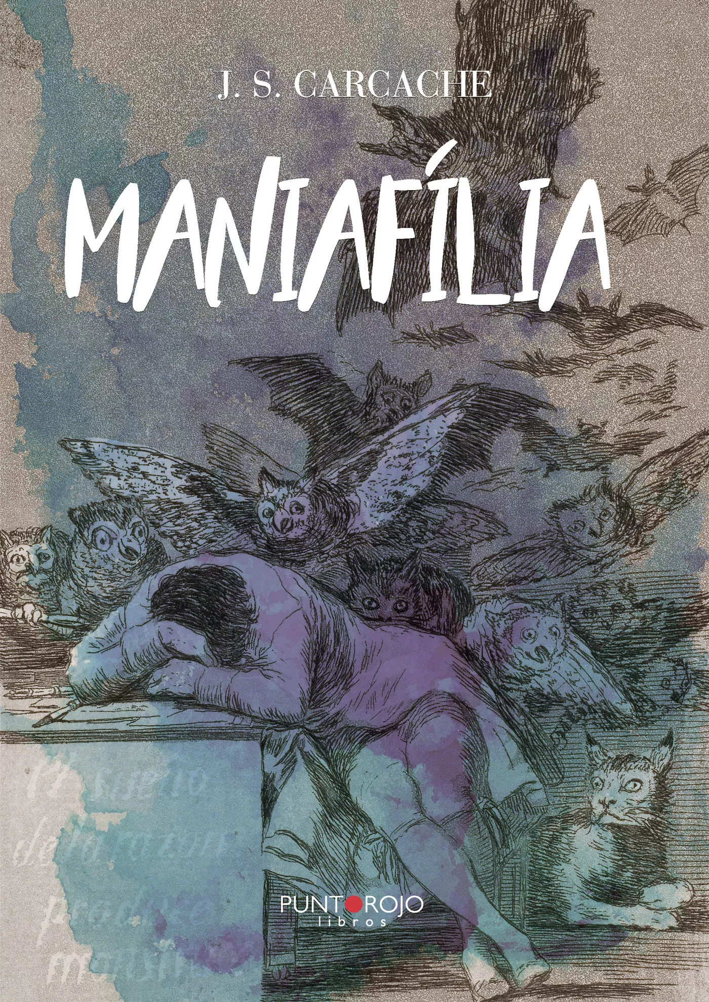 Portada del Libro Maniafília de J. S. Carcache - 9788417988340