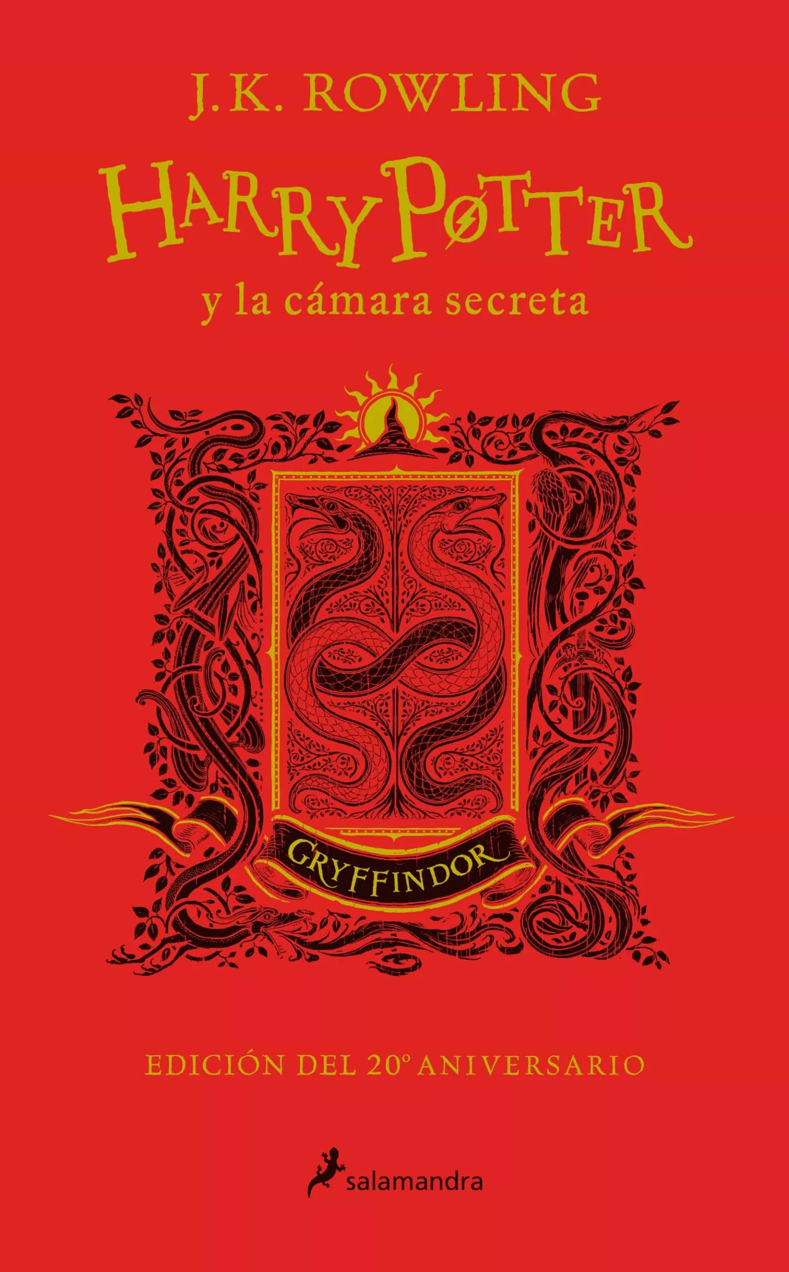 Portada del Libro Harry Potter Y La Camara Secreta (Edición Gryffindor) de J.K. Rowling - 9788498389715