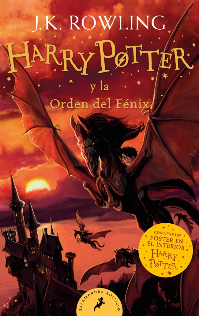 Portada del Libro Harry Potter Y La Orden Del Fenix (Harry Potter 5) de J.K. Rowling - 9788418173141