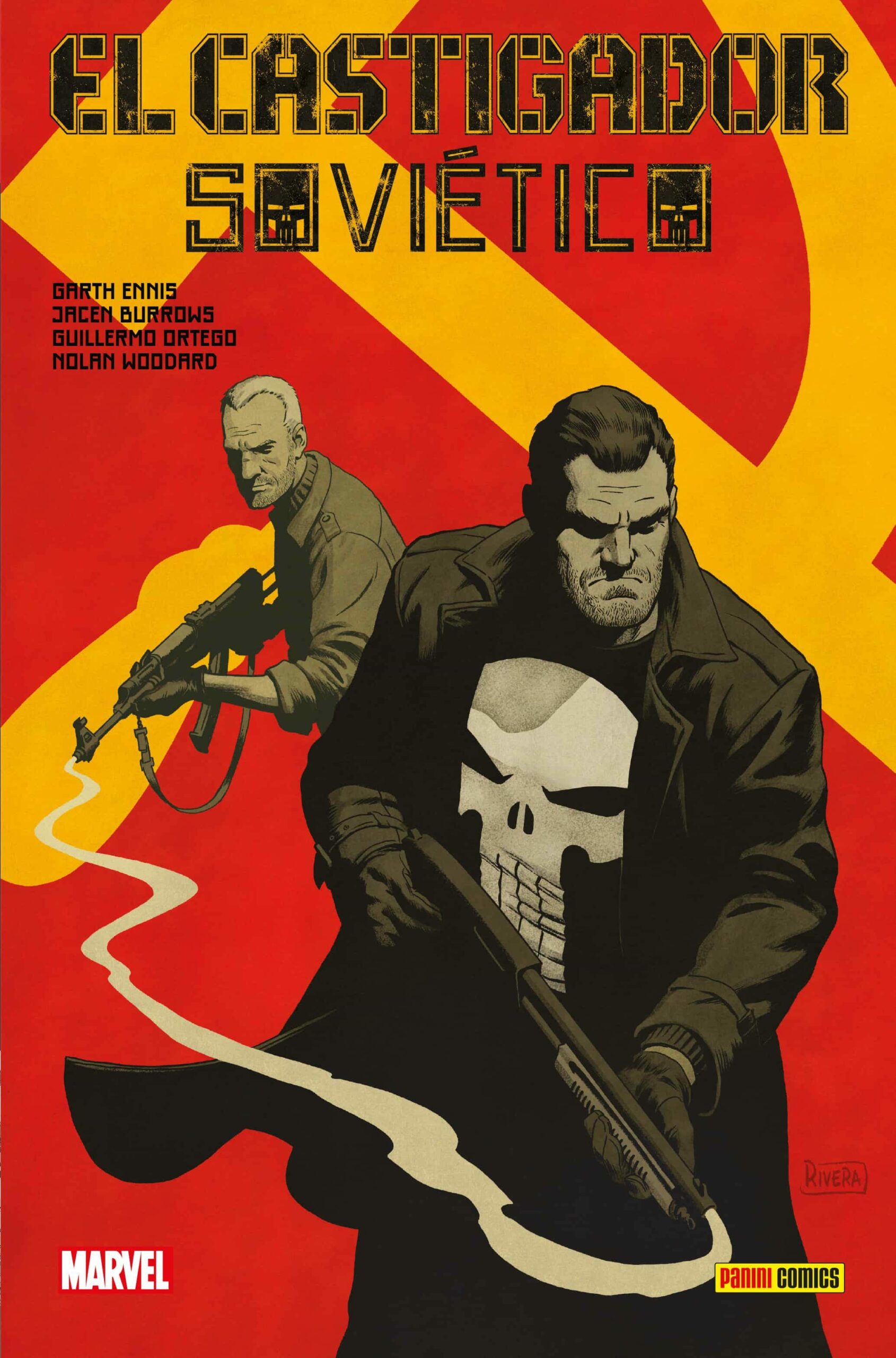 Portada del Libro El Castigador. Soviético de Jacen Burrows - 9788413345352