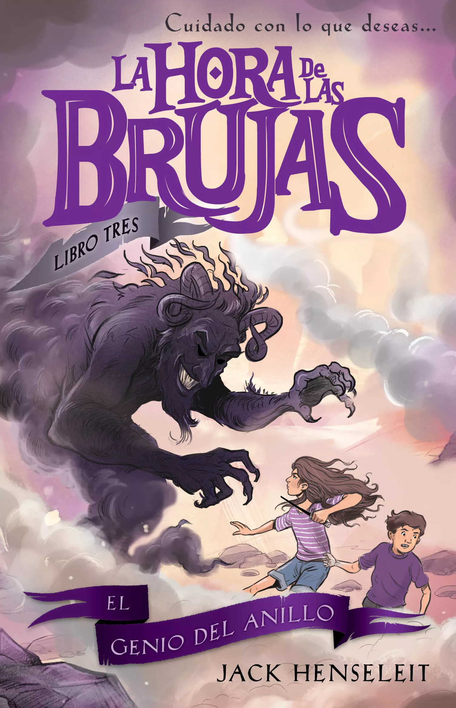 Portada del Libro La Hora De Las Brujas 3 : El Genio Del Anillo de Jack Henseleit - 9788468345390