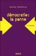 Portada del Libro Democratie: La Panne de Jacques Capdeville - 9782845971356