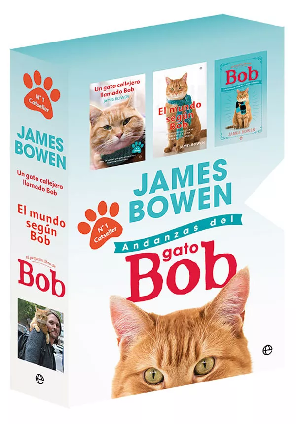 Portada del Libro Andanzas Del Gato Bob de James Bowen - 9788491646839