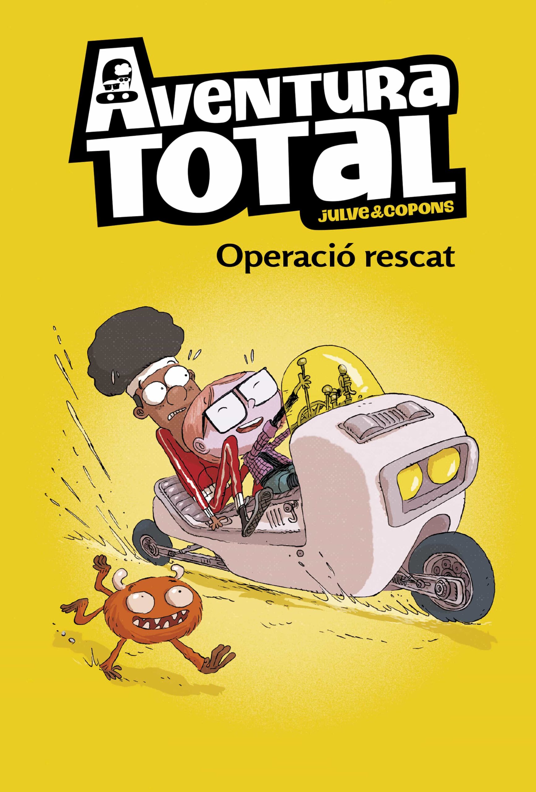 Portada del Libro Operació Rescat (Aventura Total) de Jaume Copons - 9788448855093