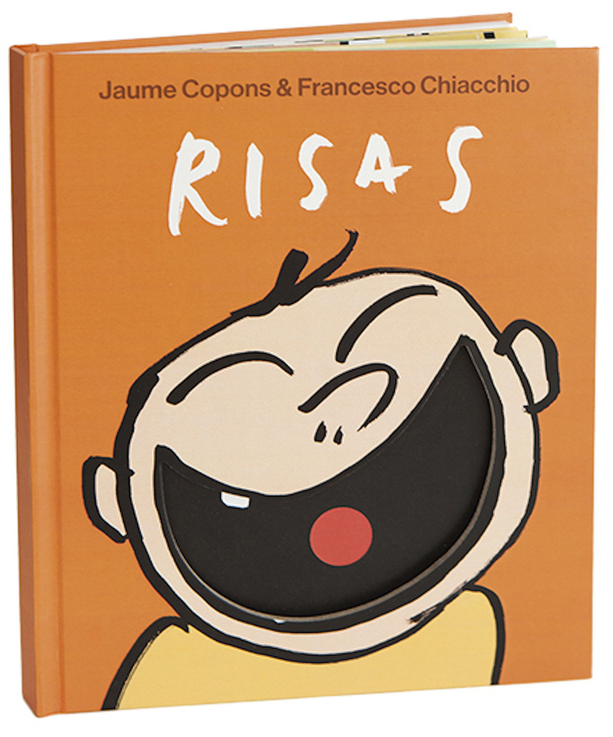 Portada del Libro Risas de Jaume Copons - 9788491015536