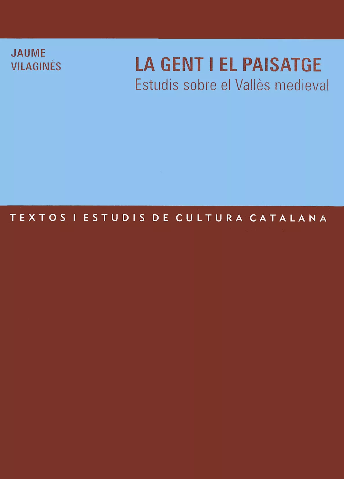 Portada del Libro La Gent I El Paisatge de Jaume Vilagines - 9788484157885