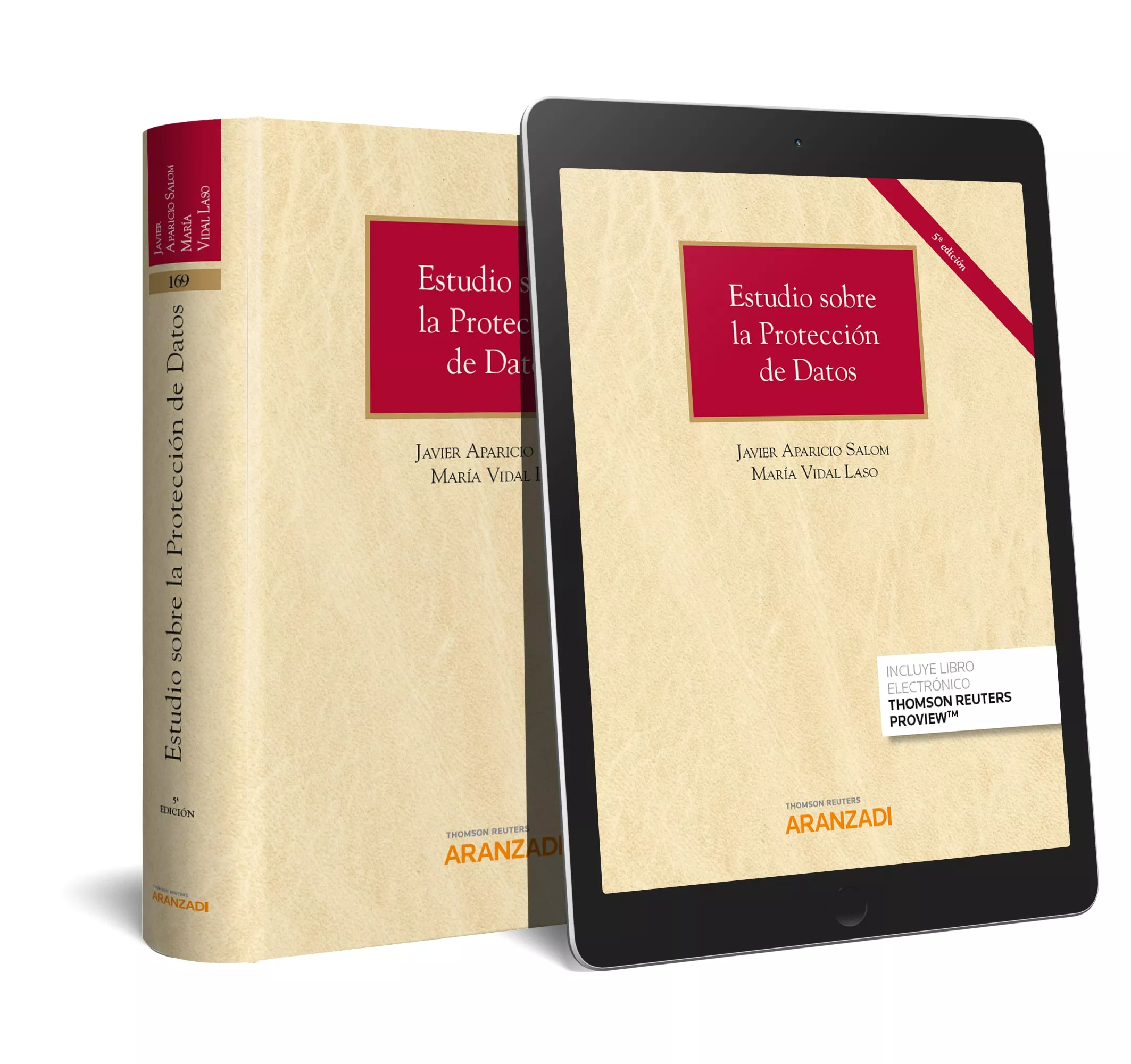 Portada del Libro Estudio Sobre La Proteccion De Datos 2019 de Javier Aparicio Salom - 9788413086897