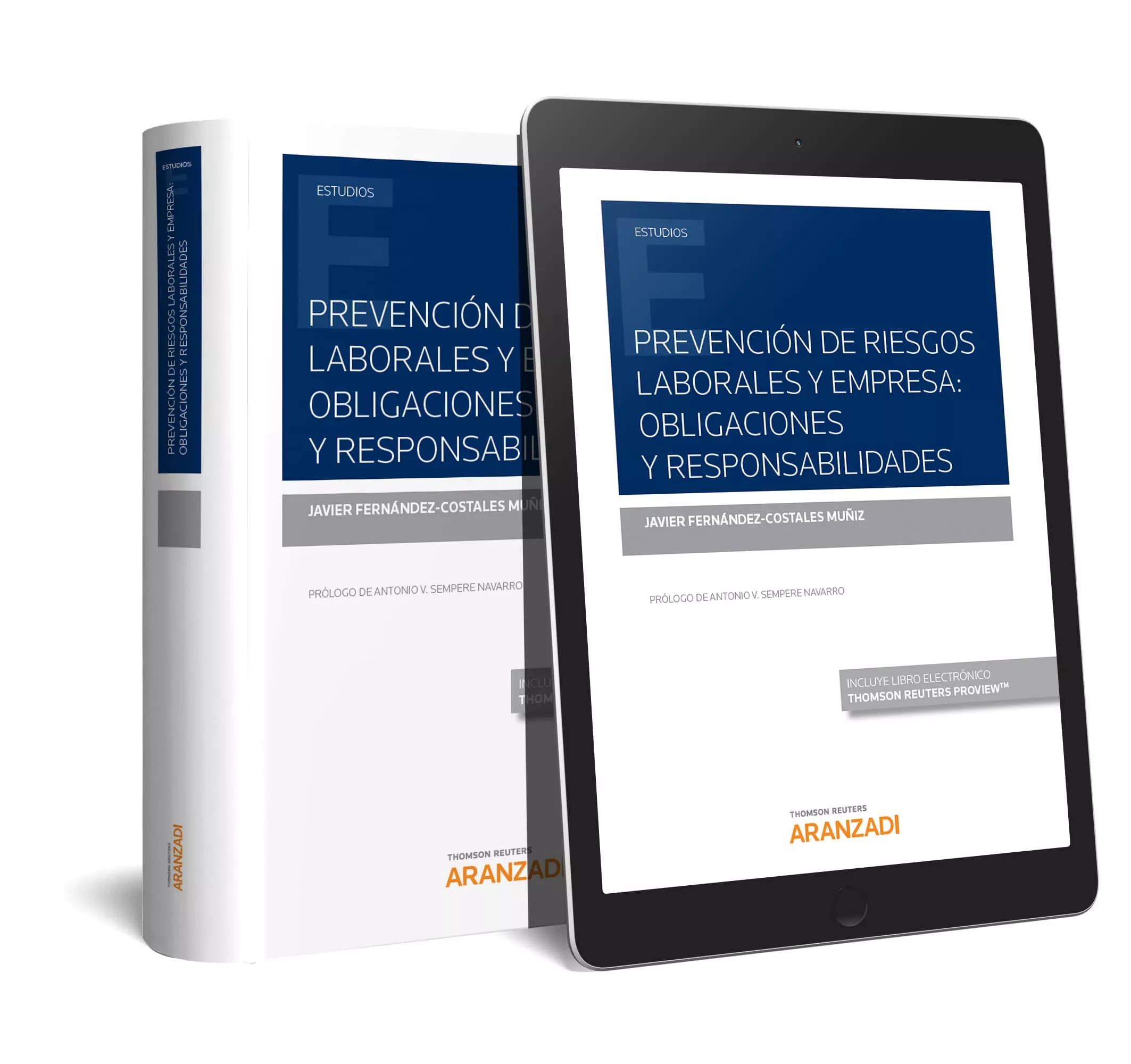 Portada del Libro Prevención De Riesgos Laborales Y Empresa: Obligaciones Y Respons Abil de Javier Fernandez Costales Muñiz - 9788413080833