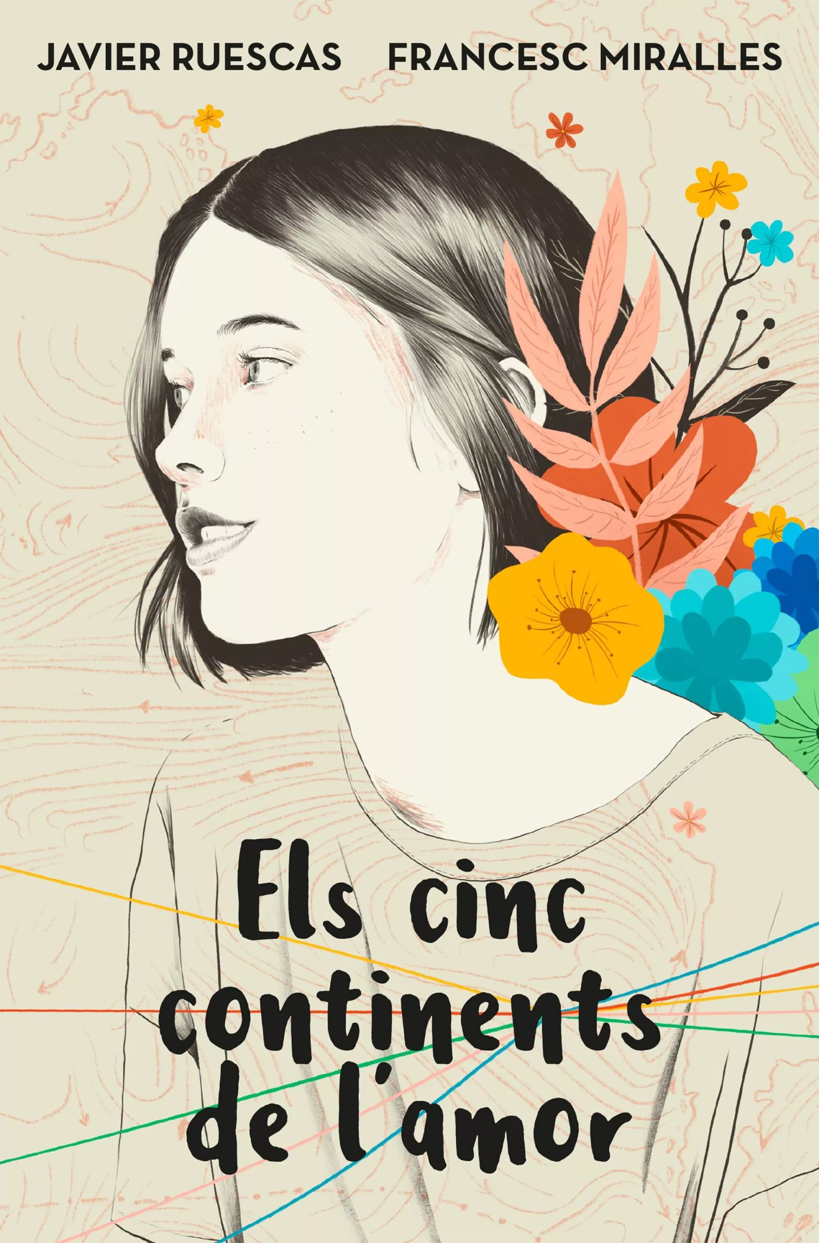 Portada del Libro Els Cinc Continents De L Amor de Javier Ruescas - 9788417515744