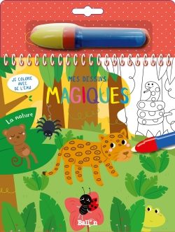 Portada del Libro Je Colorie Avec De L Eau - La Nature de - 9789403216119