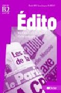 Portada del Libro Edito B2 (Guia Pedagogica) de Jean Jacques Mabilat - 9782278060535