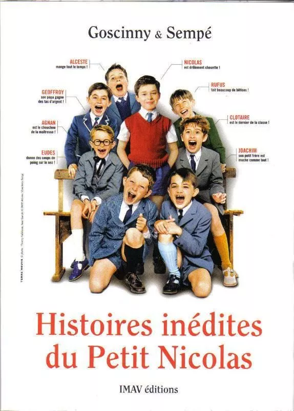 Portada del Libro Histoires Inedites Du Petit Nicolas de Jean Jacques Sempe - 9782915732009