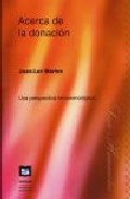 Portada del Libro Acerca De La Donacion de Jean Luc Marion - 9789879020555