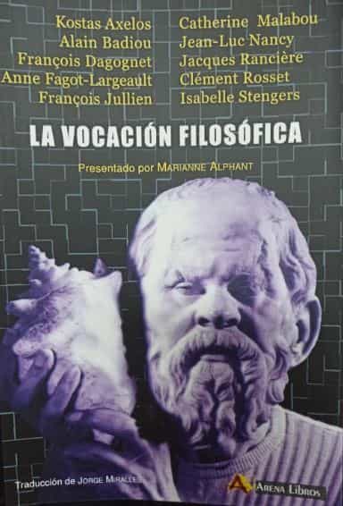 Portada del Libro La Vocacion Filosofica. Presentado Por Marianne Alphant de Jean Luc Nancy - 9788415757429