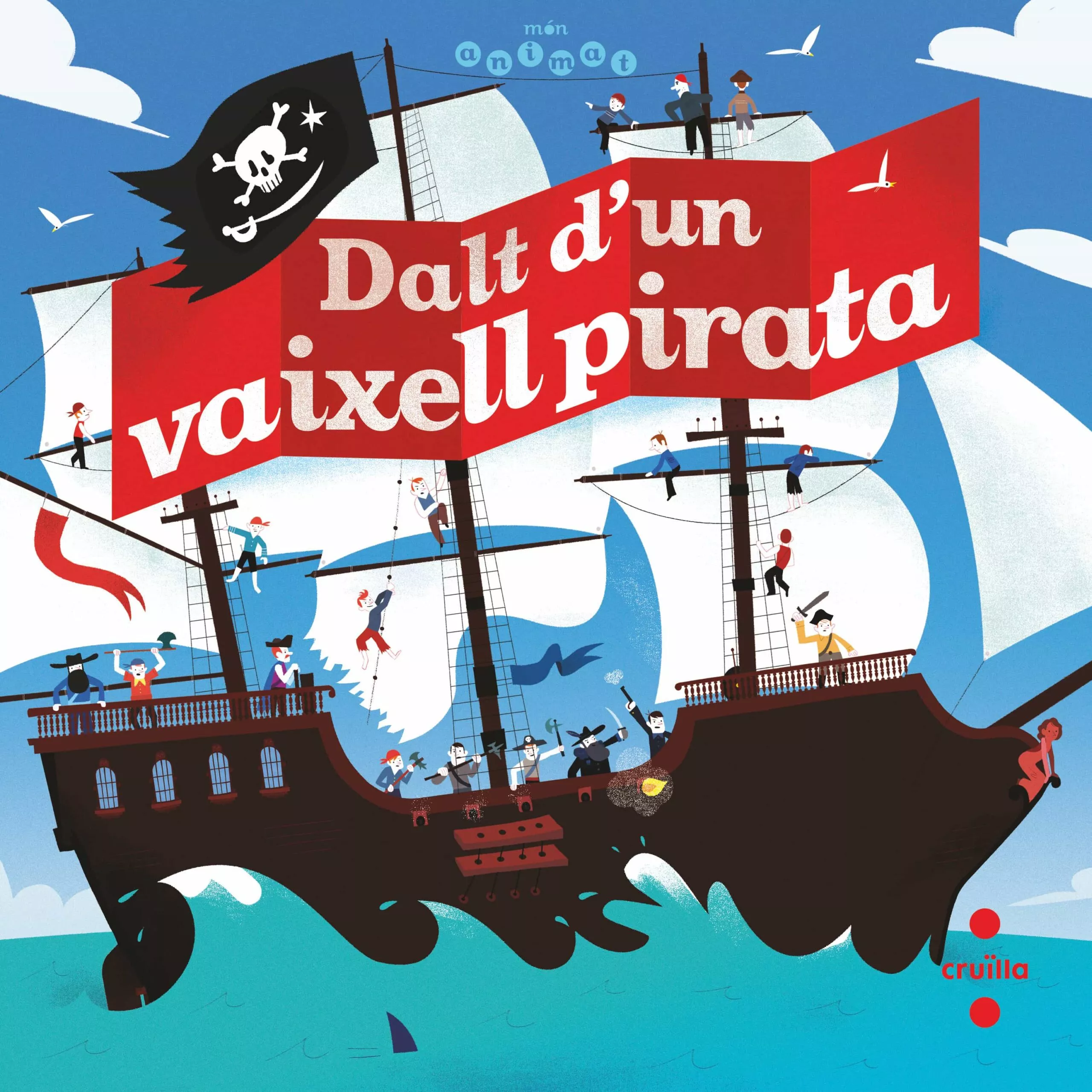 Portada del Libro Dalt D Un Vaixell Pirata de Jean Michel Billoud - 9788466146784