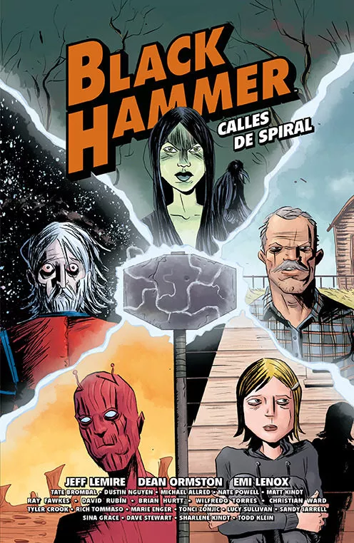 Portada del Libro Black Hammer. Calles De Spiral de Jeff Lemire - 9788417575564