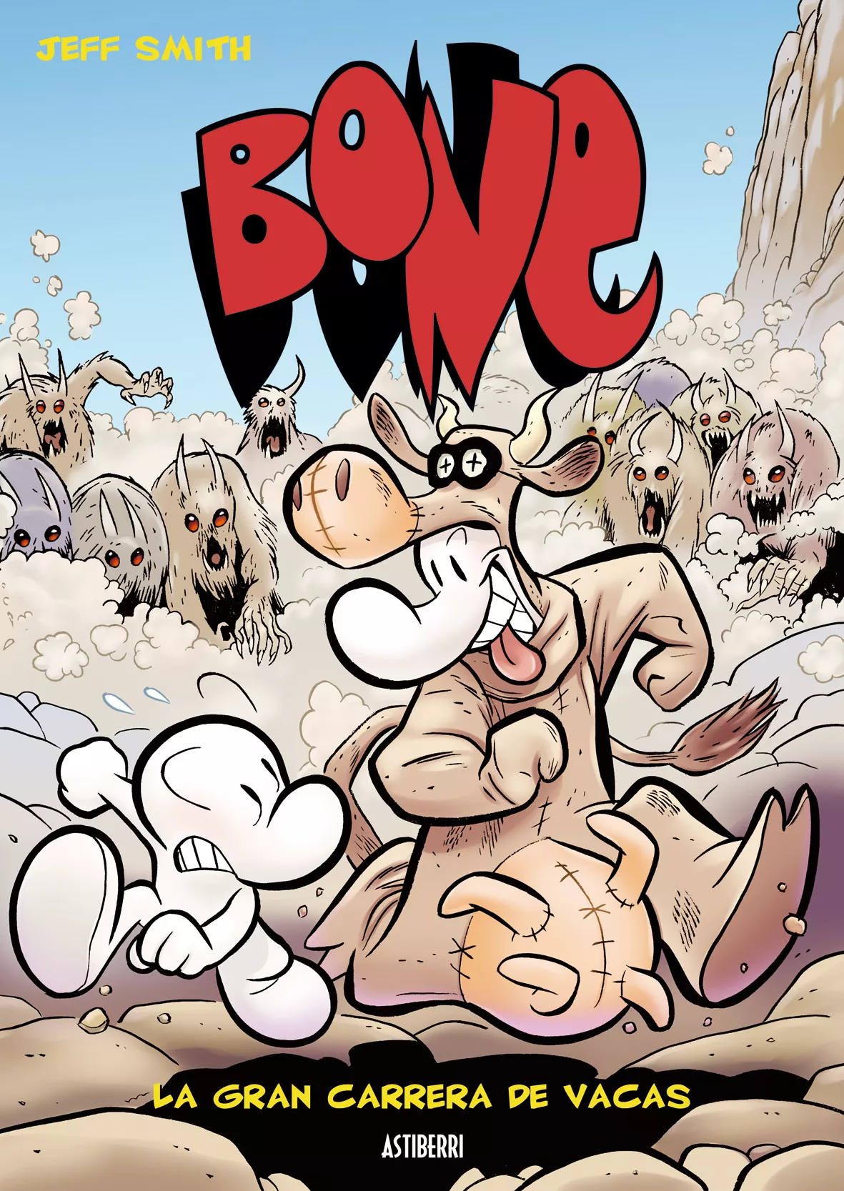 Portada del Libro Bone Nº 2: La Gran Carrera De Vacas de Jeff Smith - 9788493538507