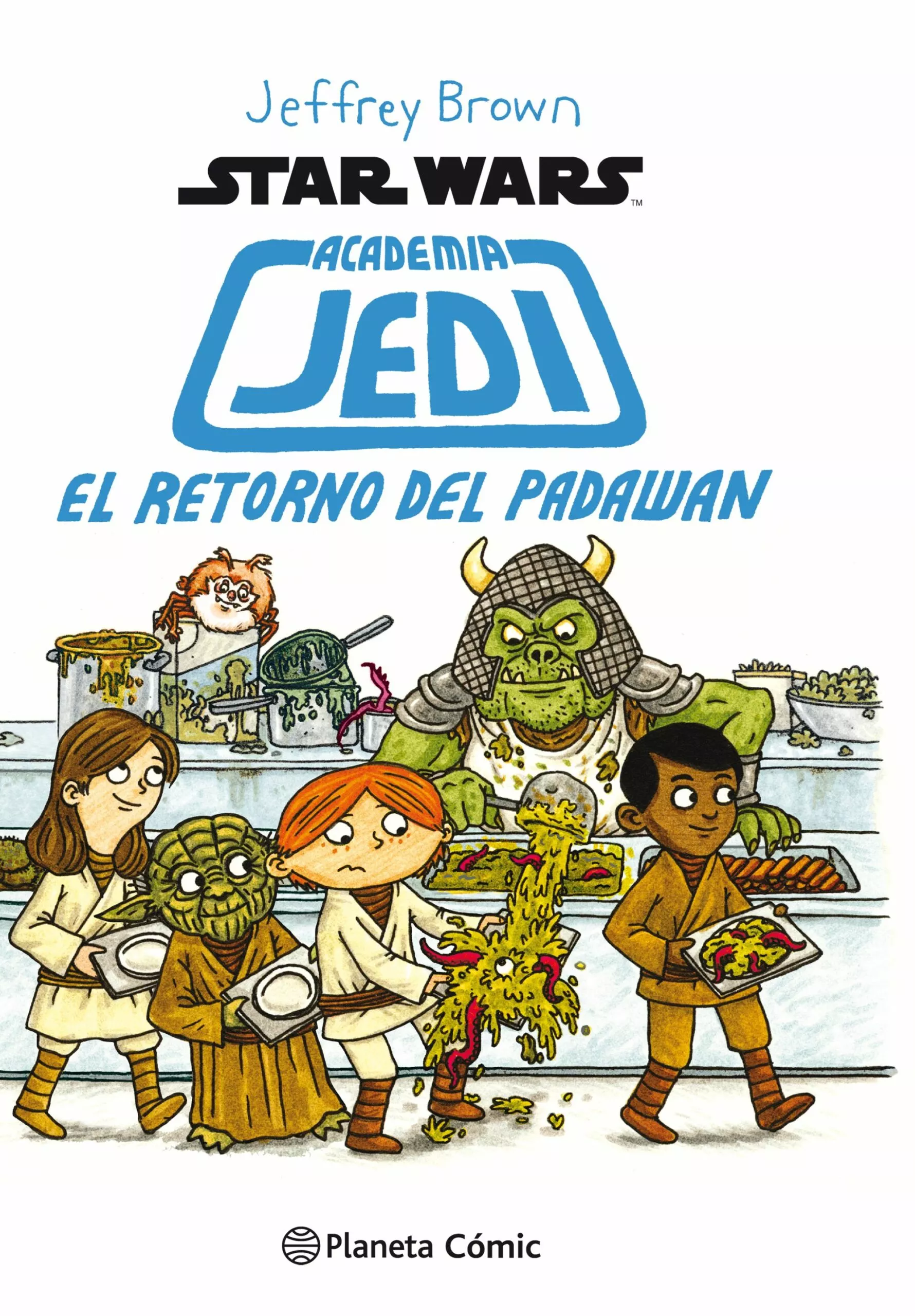 Portada del Libro Star Wars Academia Jedi Nº 02/03 de Jeffrey Brown - 9788416401710