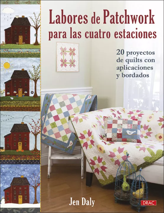 Portada del Libro Labores De Patchwork Para Las Cuatro Estaciones de Jen Daly - 9788498746433