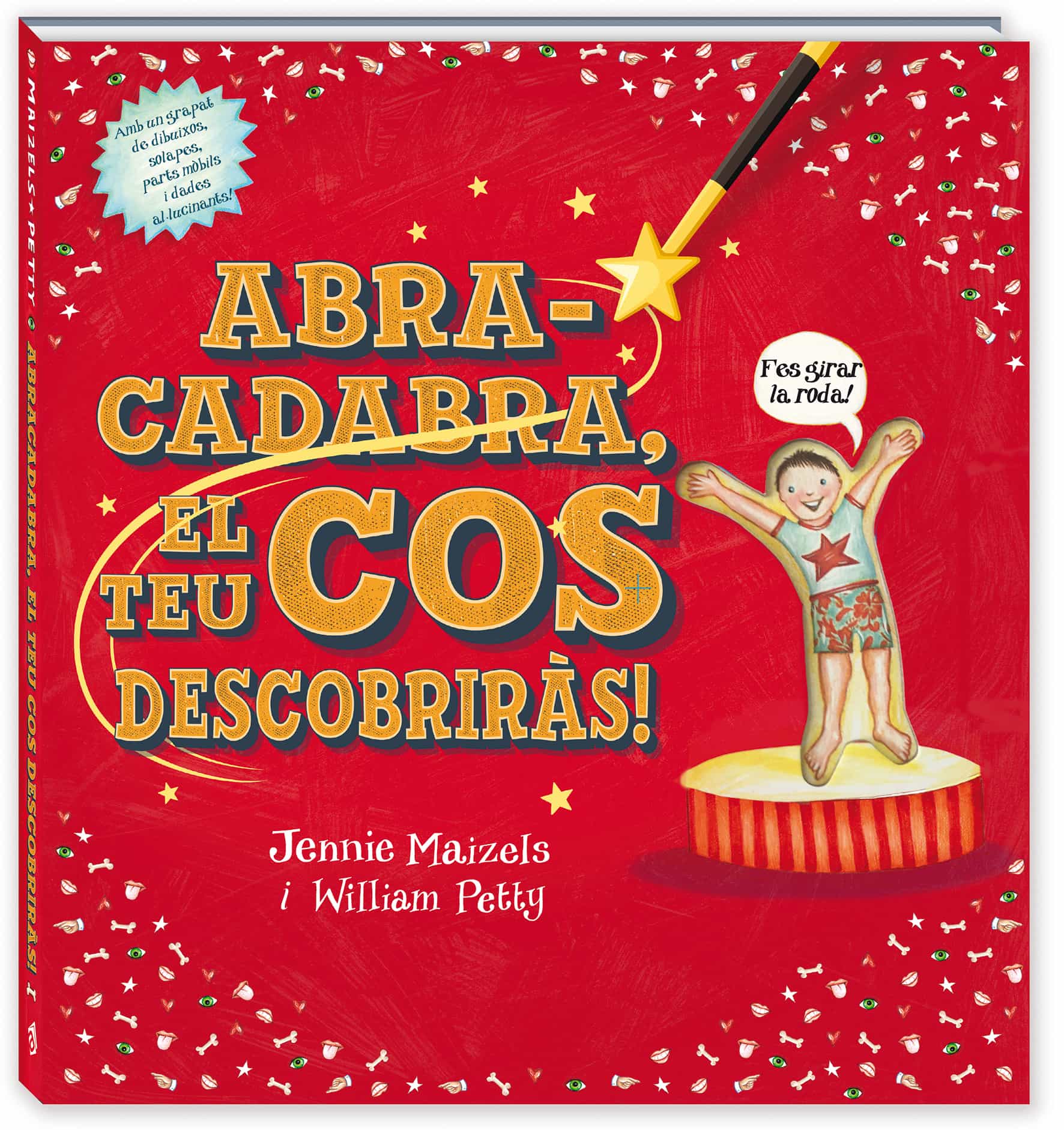Portada del Libro Abracadabra El Teu Cos Descobriràs de Jennie Maizels - 9788417497484