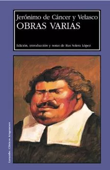 Portada del Libro Obras Varias de Jeronimo De Cancer Y Velasco - 9788477337911