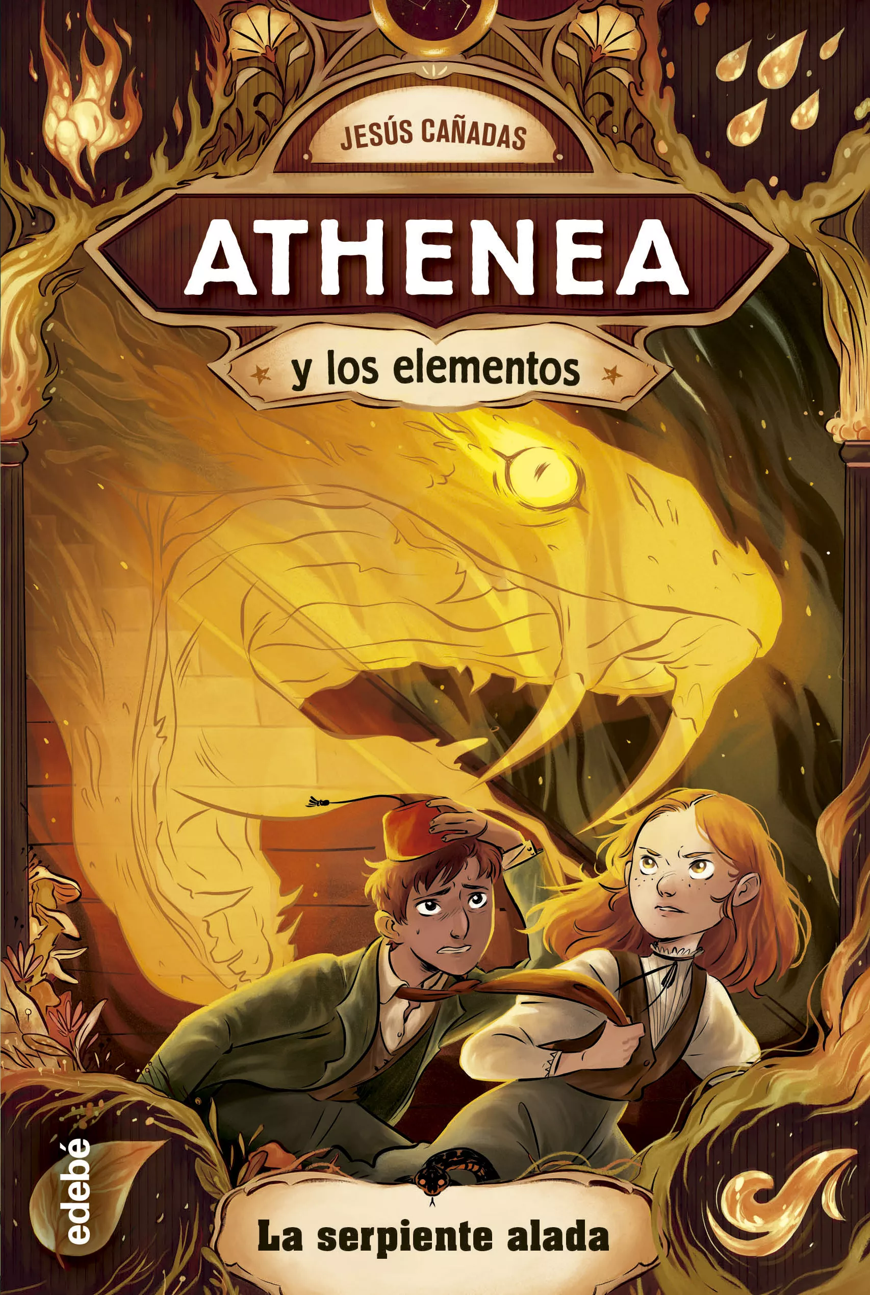 Portada del Libro Athenea Y Los Elementos 3: La Serpiente Alada de Jesus Cañadas - 9788468345383