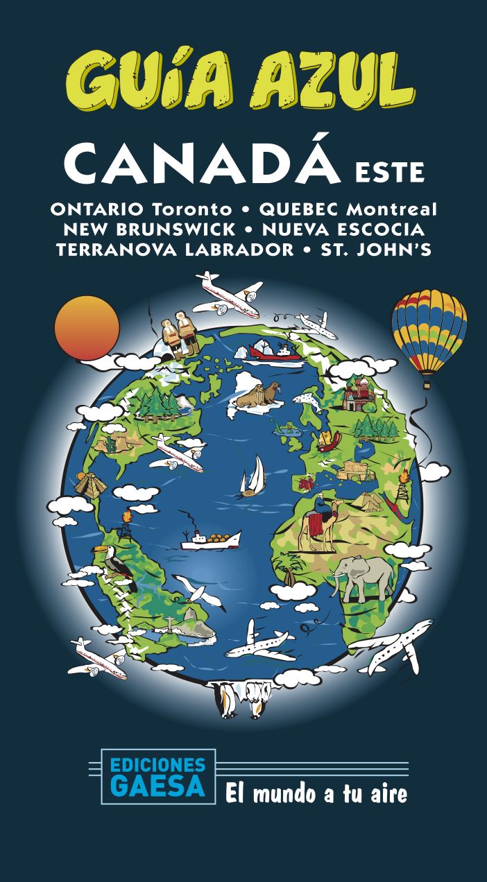 Portada del Libro Canada Este 2020 (6ª Ed.) (Guia Azul) de Jesus Garcia - 9788417823795