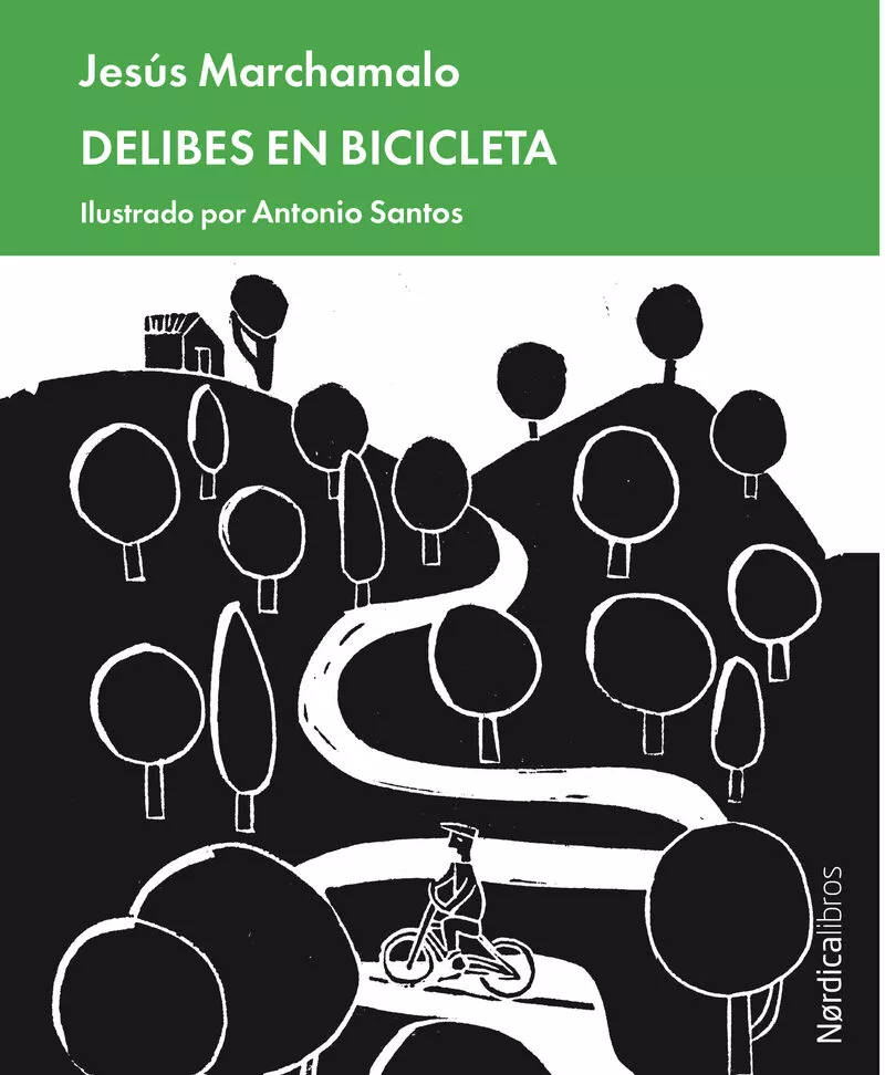 Portada del Libro Delibes En Bicicleta de Jesus Marchamalo - 9788418067174