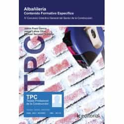 Portada del Libro (I.B.D.) Tpc - Albañilería. Contenido Formativo Específico de Jesus Pozo Garcia - 9788491987161