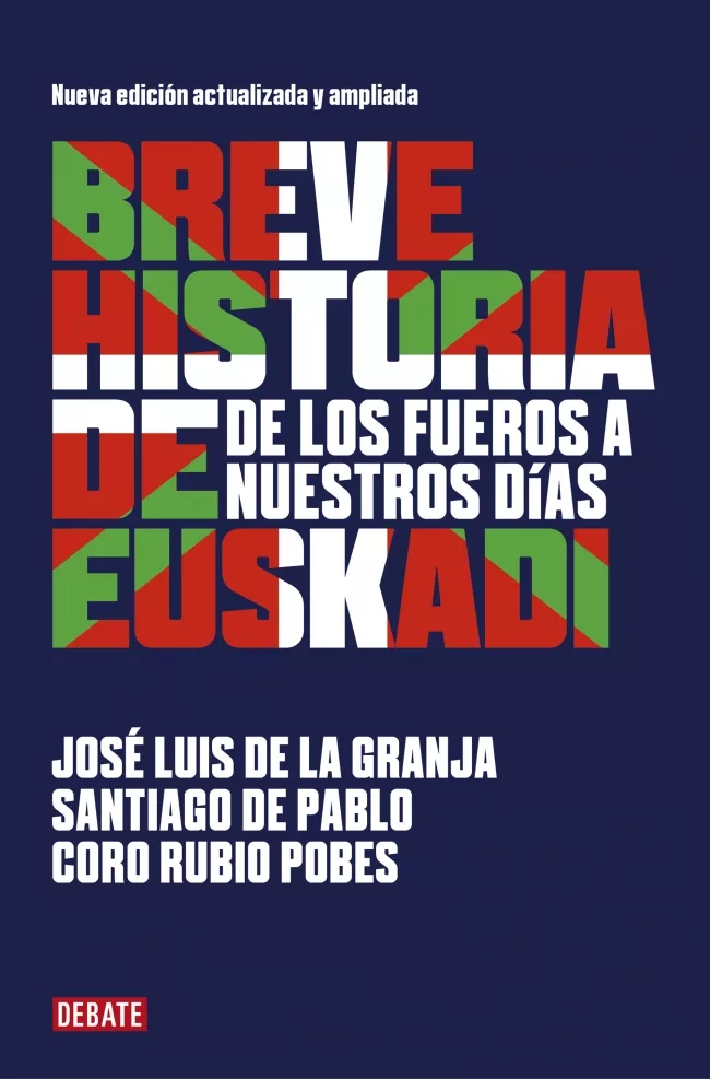 Portada del Libro Breve Historia De Euskadi: De Los Fueros A Nuestros Dias de Jo De La Granja - 9788418006074