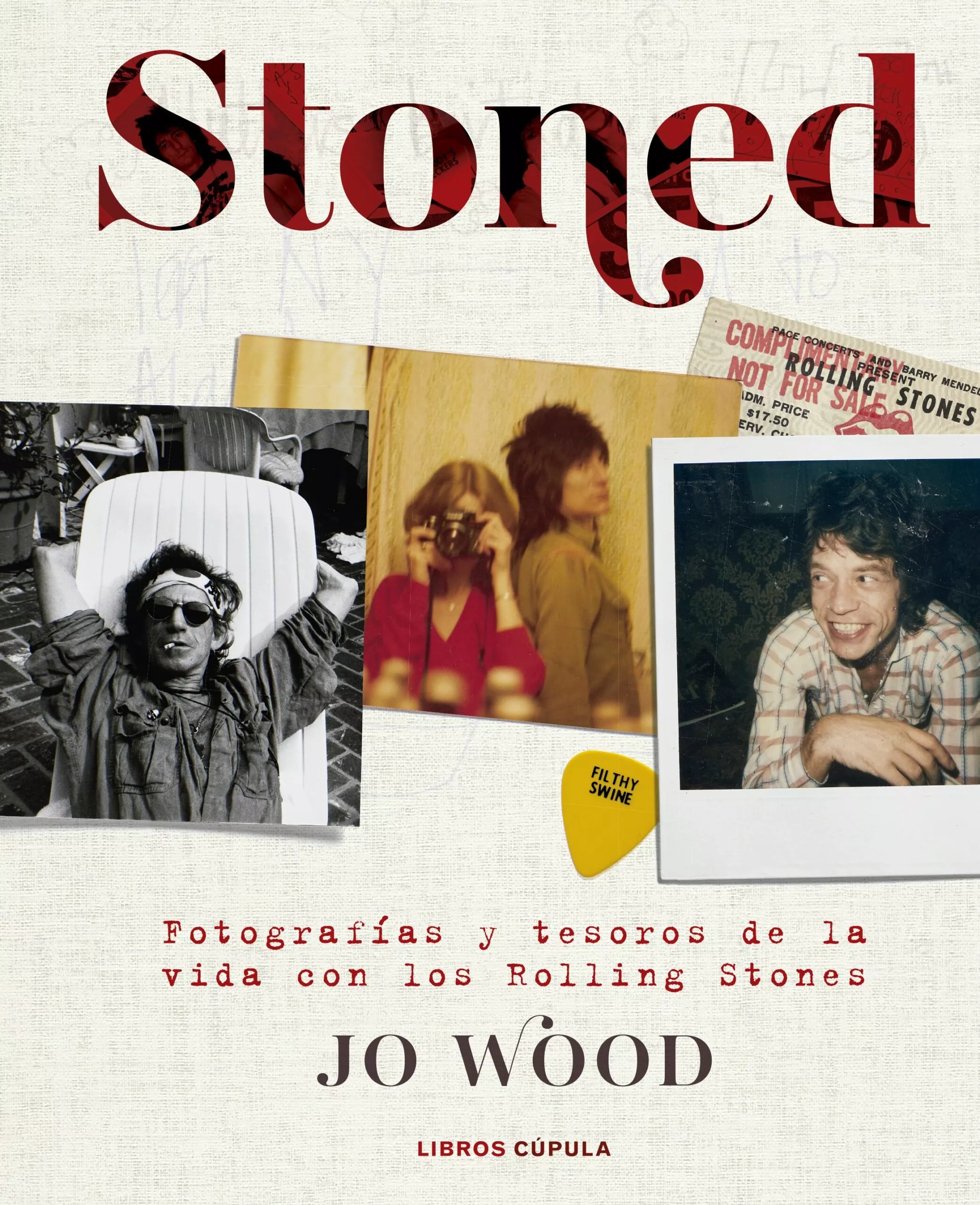 Portada del Libro Stoned: Fotografias Y Tesoros De La Vida Con Los Rolling Stones de Jo Wood - 9788448026066