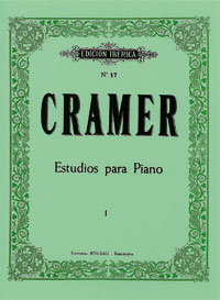 Portada del Libro Estudios Para Piano (Del 1 Al 21) de Johann Baptiste Cramer - 9788480203227