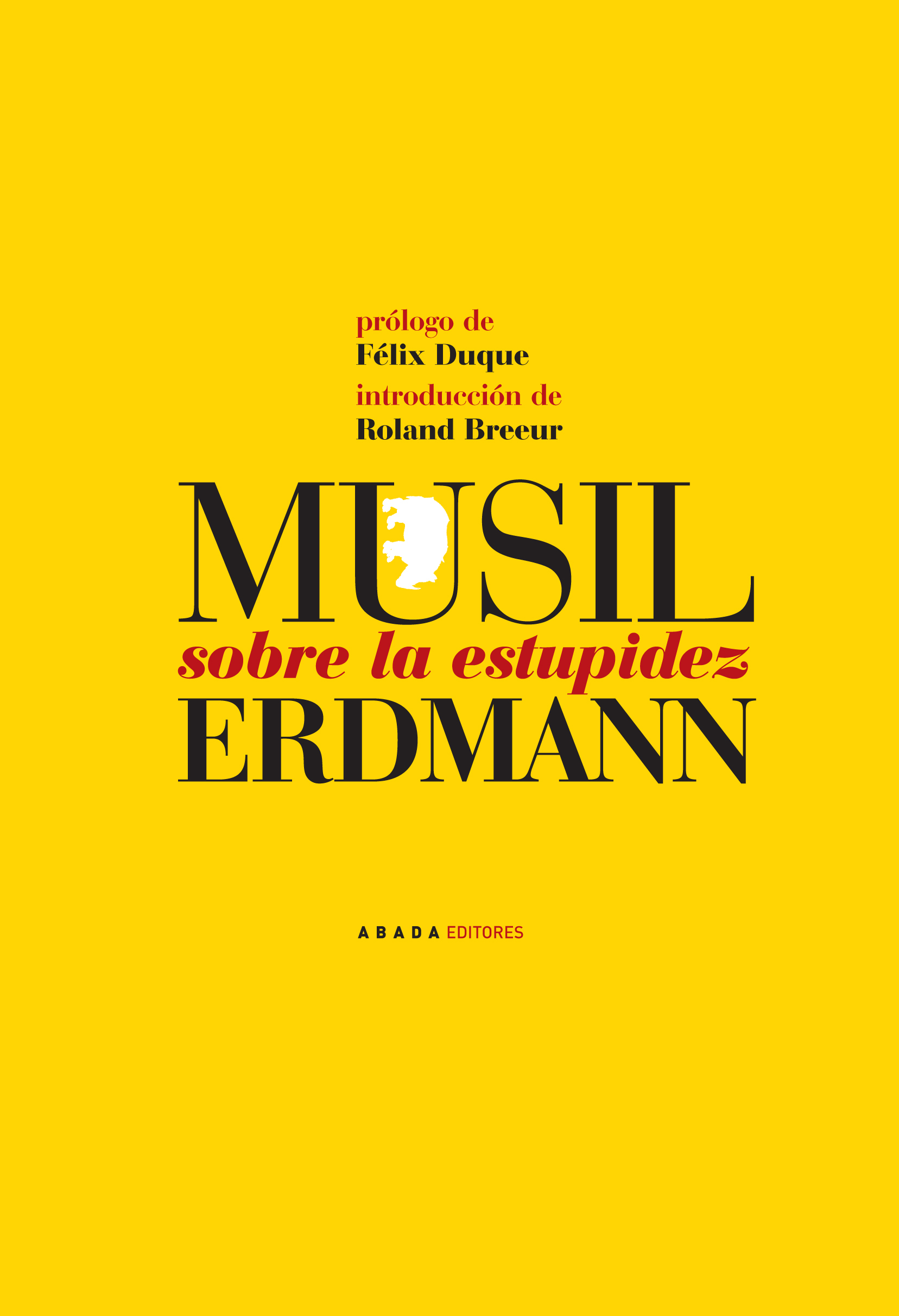 Portada del Libro Sobre La Estupidez de Johann Ed. Erdmann - 9788496258990