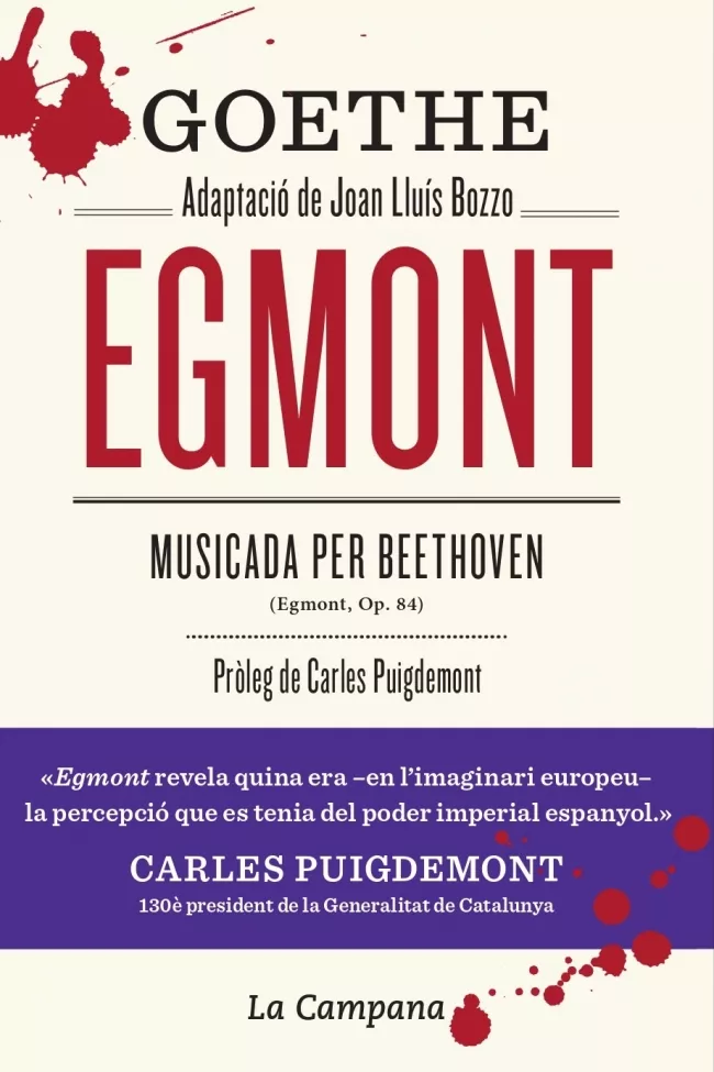 Portada del Libro Egmont (Catalan) de Johann Wolfgang Von Goethe - 9788416863556