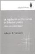 Portada del Libro La Legislacion Antiterrorista En Estados Unidos ¿ Inter Arma Sil Ent de John A. E. Vervaele - 9789879120958