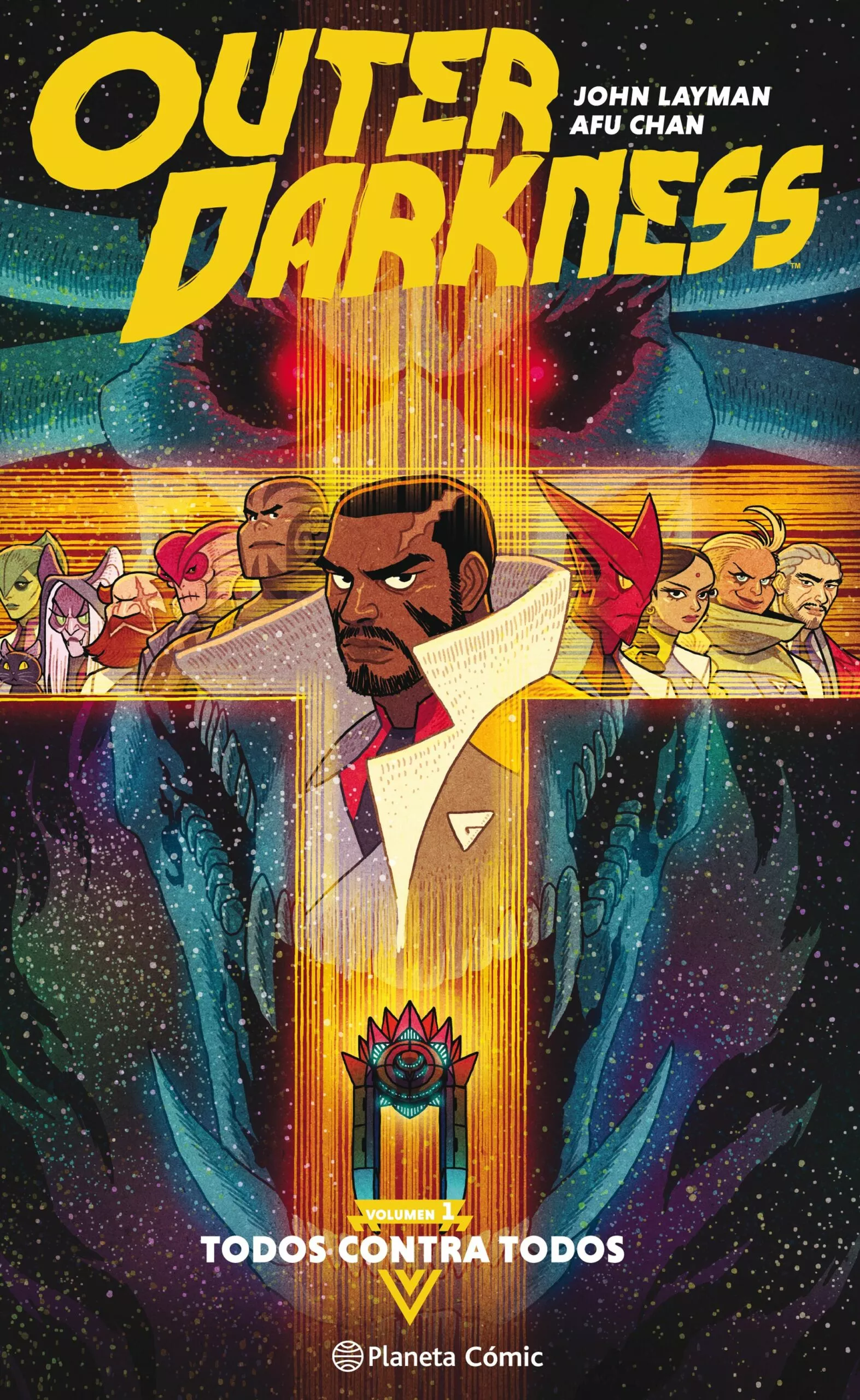 Portada del Libro Outer Darkness Nº 01 de John Layman - 9788413411255