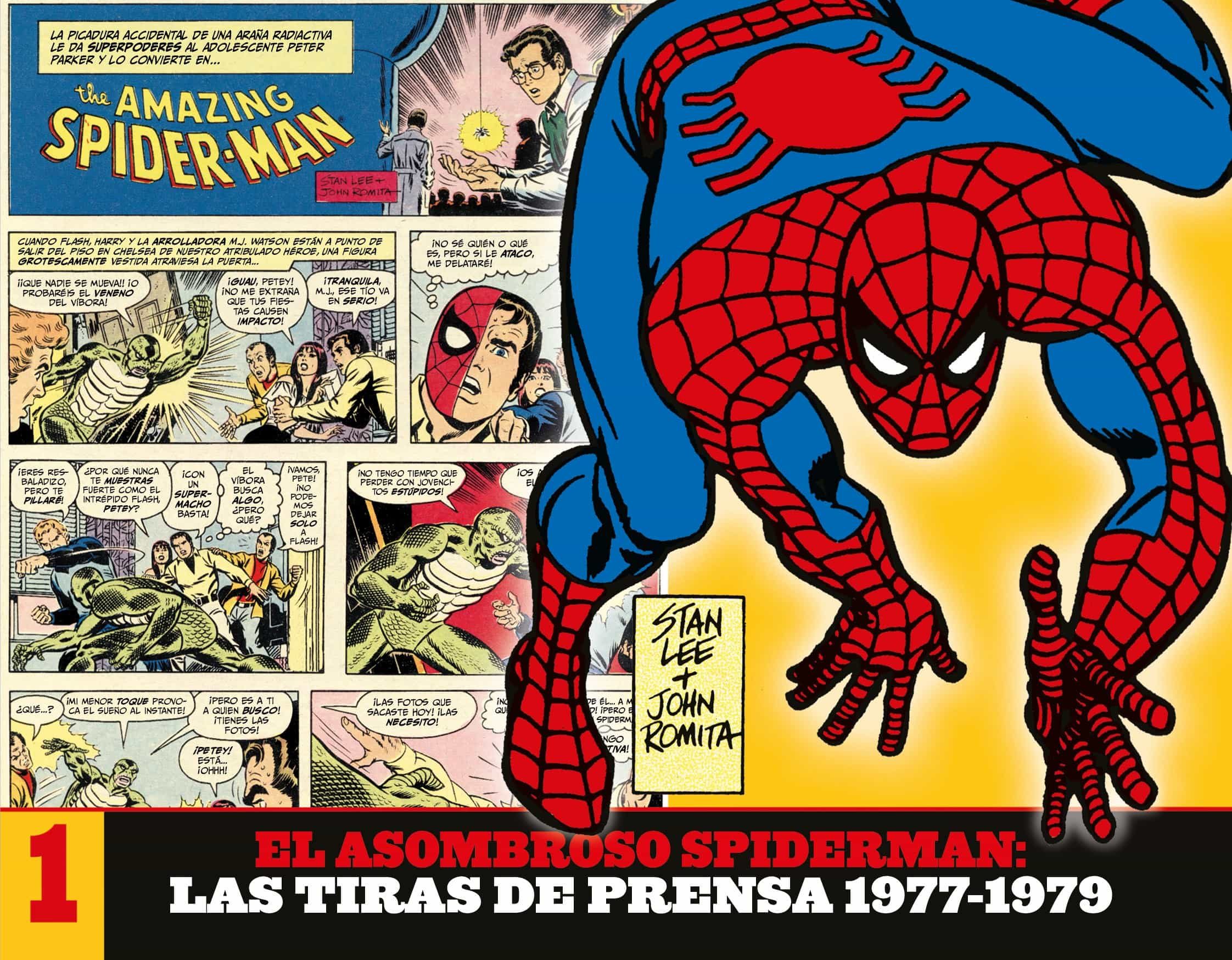 Portada del Libro El Asombroso Spiderman Tiras De Prensa 1 de John Romita - 9788413343464