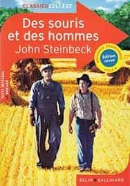 Portada del Libro Des Souris Et Des Hommes de John Steinbeck - 9782410004823